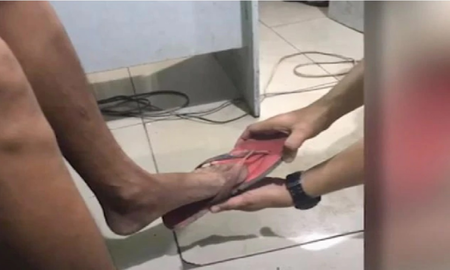 AL PROBAR LA OJOTA, LOS POLICÍAS DESCUBRIERON AL LADRÓN - GMA NETWORK AL PROBAR LA OJOTA, LOS POLICÍAS DESCUBRIERON AL LADRÓN - GMA NETWORK