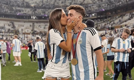 Filtraron fotos de la novia de Julián Álvarez con otro hombre y estallaron las redes Filtraron fotos de la novia de Julián Álvarez con otro hombre y estallaron las redes