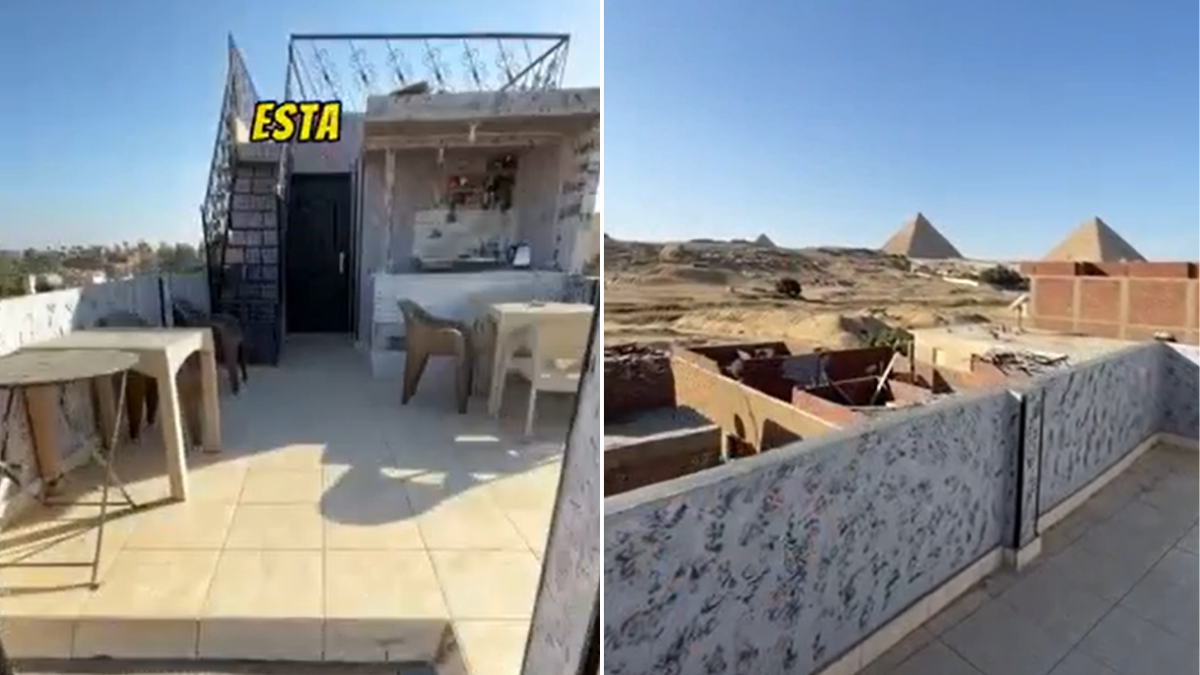 Un joven pasó la noche en el hotel más barato de Egipto y lo compartió en TikTok. Un joven pasó la noche en el hotel más barato de Egipto y lo compartió en TikTok.