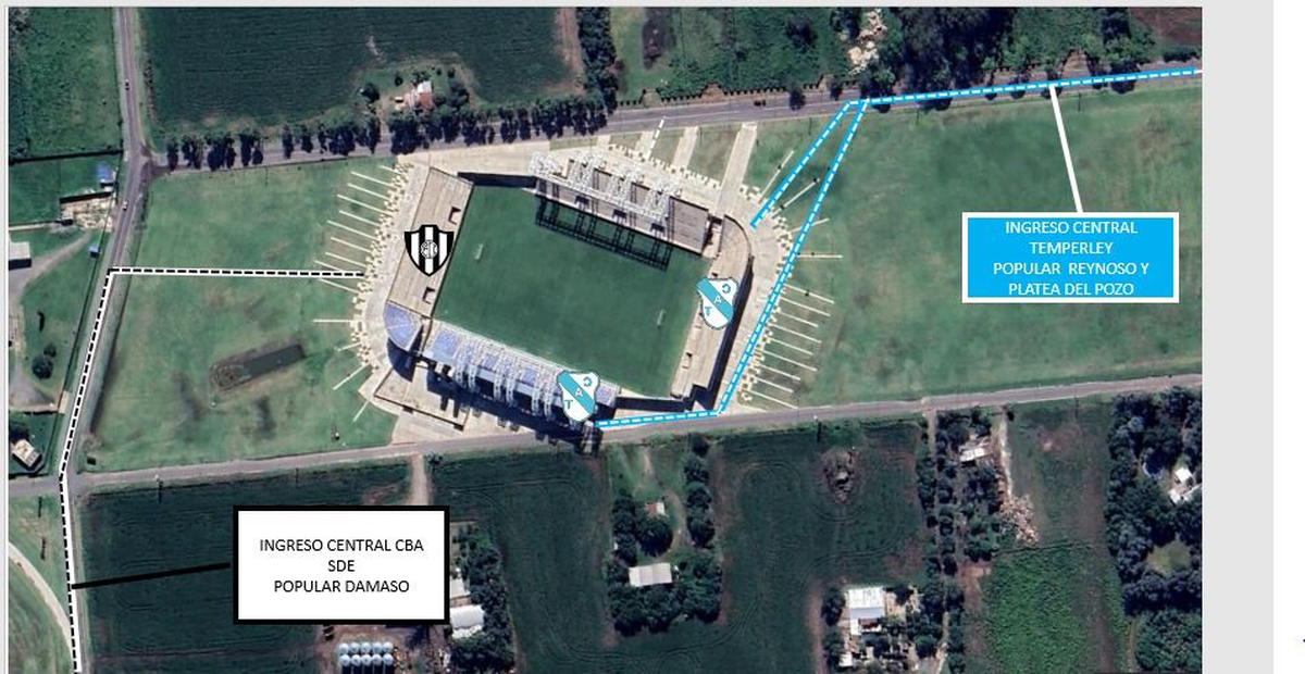 Temperley vs. Central Córdoba por Copa Argentina tendrá un importante operativo de seguridad. Temperley vs. Central Córdoba por Copa Argentina tendrá un importante operativo de seguridad.