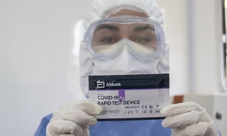 Test rápido de coronavirus. Test rápido de coronavirus.