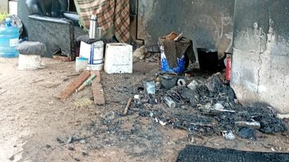 Rosario: dos detenidos por rociar con combustible y prender fuego a un indigente