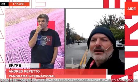 Andrés Repetto en Estados Unidos, en vivo, con toda la cobertura de las elecciones para Aire de Santa Fe. Andrés Repetto en Estados Unidos, en vivo, con toda la cobertura de las elecciones para Aire de Santa Fe.