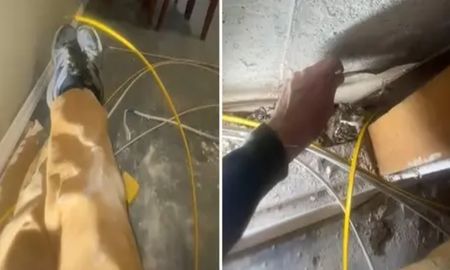 Es electricista y lo que encontró en el interior de la pared de un cliente lo dejó paralizado: Nadie debería ver esto Es electricista y lo que encontró en el interior de la pared de un cliente lo dejó paralizado: Nadie debería ver esto