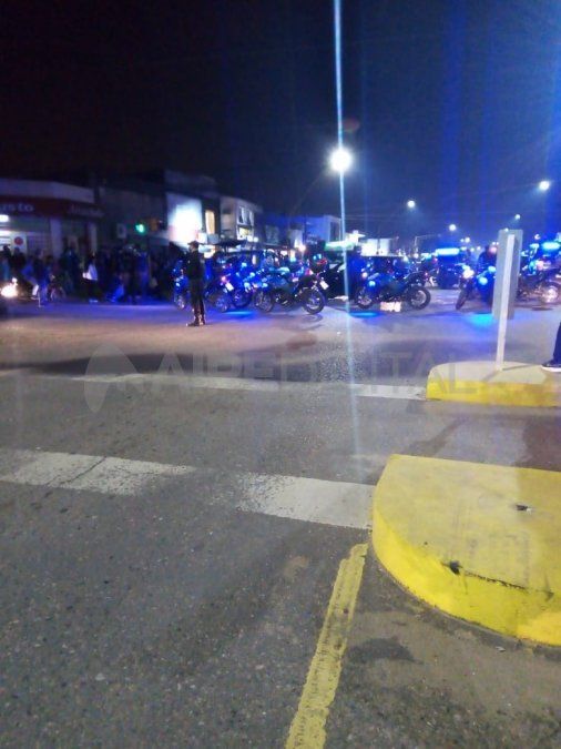 El grave accidente fue en la esquina de Aristóbulo del Valle y J. P. López.