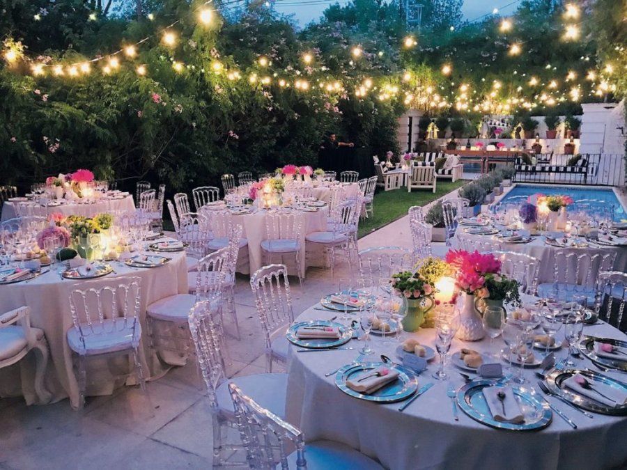 DE LUJO: LAS FIESTAS DE LA CONDUCTORA EN SU HOGAR