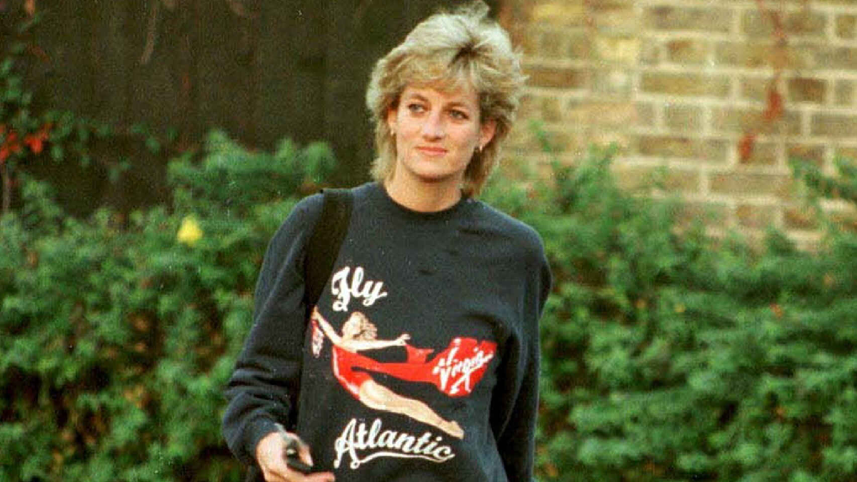 Diana sol&iacute;a usar ropa c&oacute;moda a la hora de vestir.&nbsp;&nbsp;