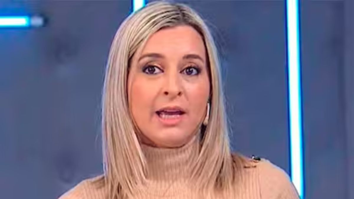 Mariela Fernández abandonó el set de Crónica TV.