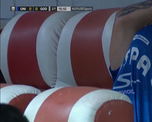 La reacción de Jerónimo Dómina luego de ser reemplazado ante Godoy Cruz. La reacción de Jerónimo Dómina luego de ser reemplazado ante Godoy Cruz.