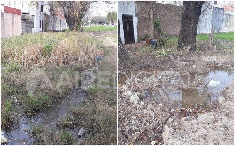 Caño roto: hace casi dos años que ni Municipio ni Aguas se hacen cargo
