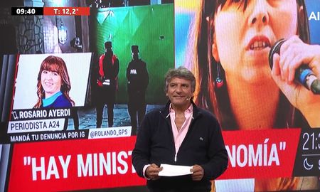 La primicia fue dada por la periodista de A24, Rosario Ayerdi. La primicia fue dada por la periodista de A24, Rosario Ayerdi.