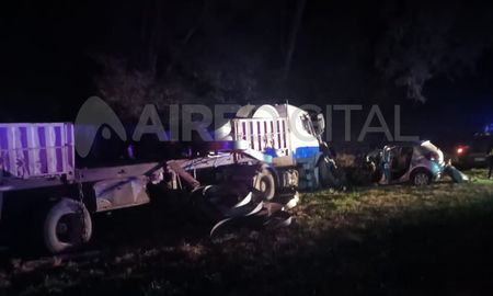 El accidente fatal se produjo en la Ruta Nacional 34, a la altura de Ataliva. El accidente fatal se produjo en la Ruta Nacional 34, a la altura de Ataliva.
