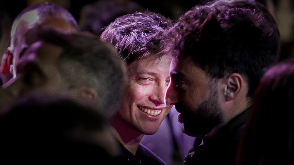 El asesor presidencial Santiago Caputo. (Foto: Videolab / Nicolás González)