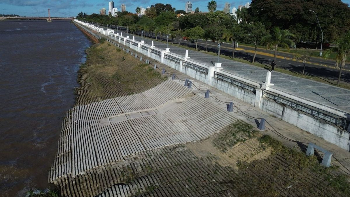 Con el 80 % del presupuesto, Provincia finalizó las obras de mantenimiento del sistema de defensa del Gran Santa Fe