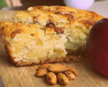 Bizcochuelo crunchi de manzana para la tarde. Bizcochuelo crunchi de manzana para la tarde.
