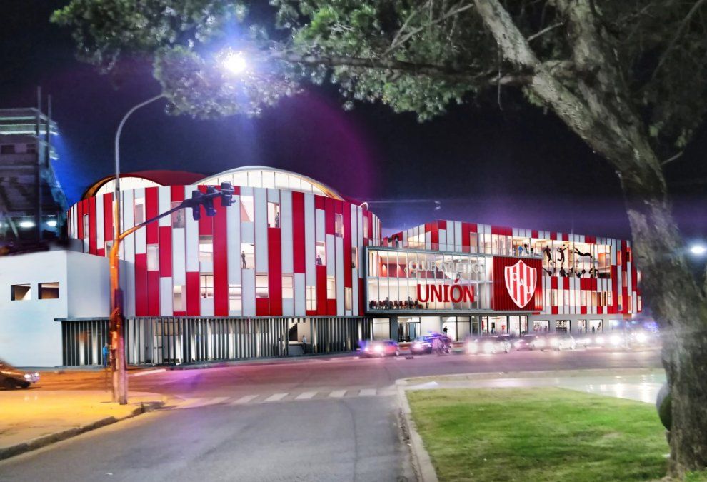 Así se verá el Club Atlético Unión al finalizar las obras de remodelación