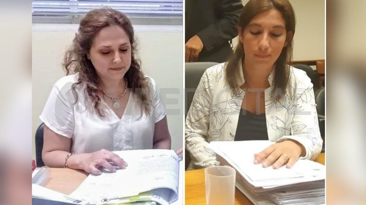 Barbara Ilera y Laura Urquiza, fiscales de la Unidad de Delitos Complejos que concretaron la imputación.