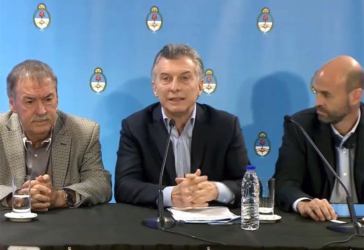 Macri: “Los impuestos nos están matando en la Argentina”