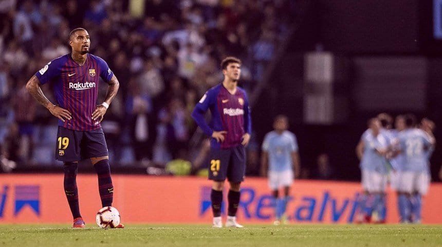Con suplentes, Barcelona cayó ante Celta en Vigo