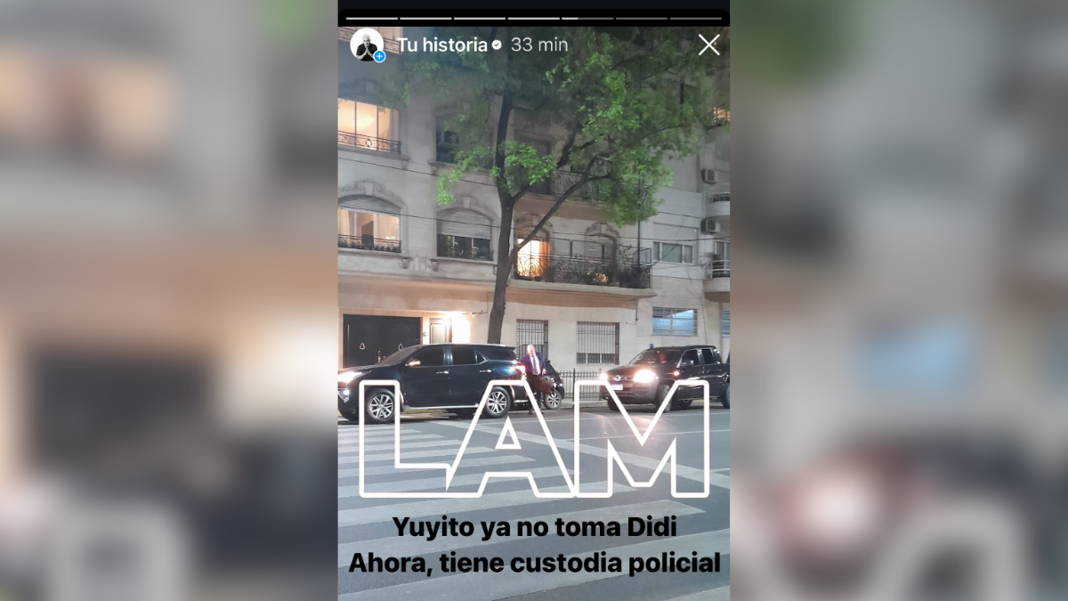 Yuyito González se mueve por las calles con custodia. Yuyito González se mueve por las calles con custodia.