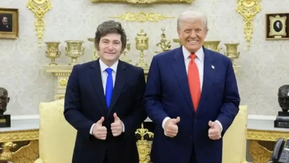 Javier Milei negó negociaciones con Donald Trump para recibir deportados