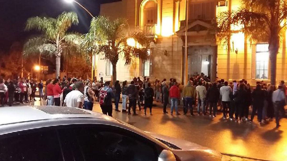 Una de las manifestaciones hechas en mayo de 2019