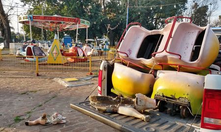 Es el segundo ataque de vandalismo contra el parque desde el comienzo de la cuarentena. Es el segundo ataque de vandalismo contra el parque desde el comienzo de la cuarentena.