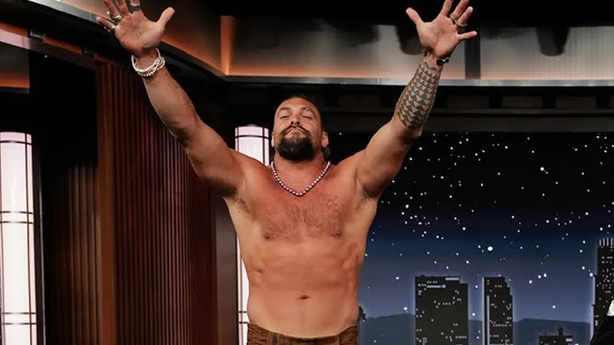 Jason Momoa se desnud en plena entrevista Ya no me gusta llevar ropa