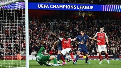La Champions League ya tiene a su primer finalista: el Arsenal eliminó al Atlético de Madrid de los argentinos