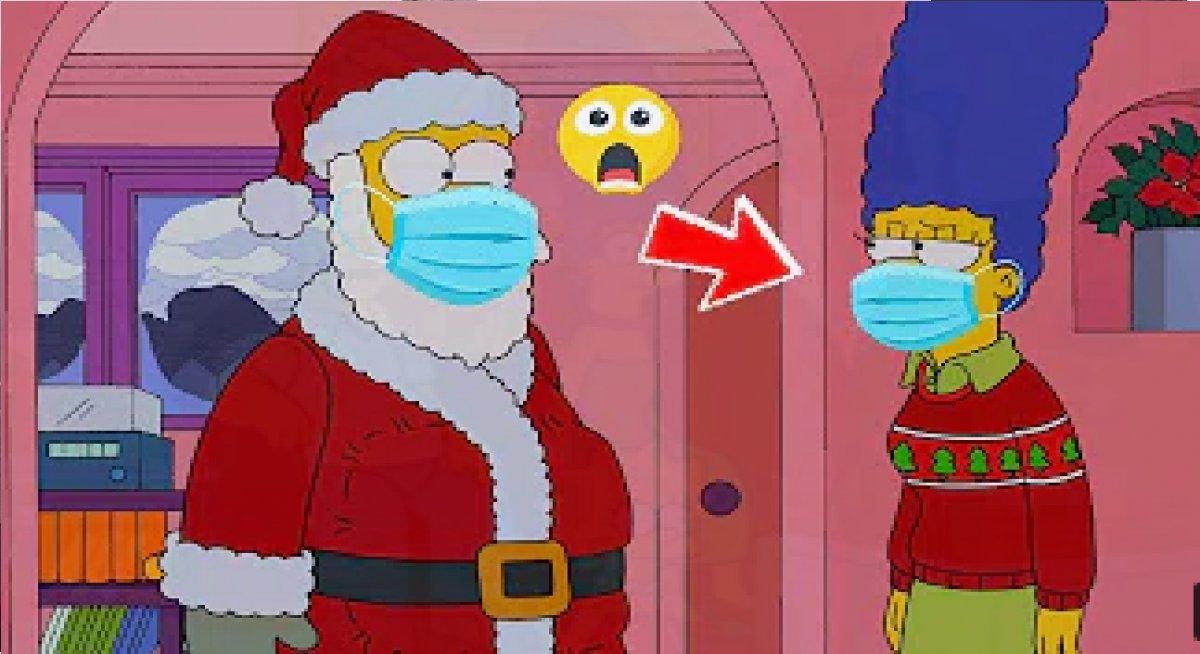 Coronavirus: Los Simpsons hicieron una terrible predicción sobre la Navidad 2020