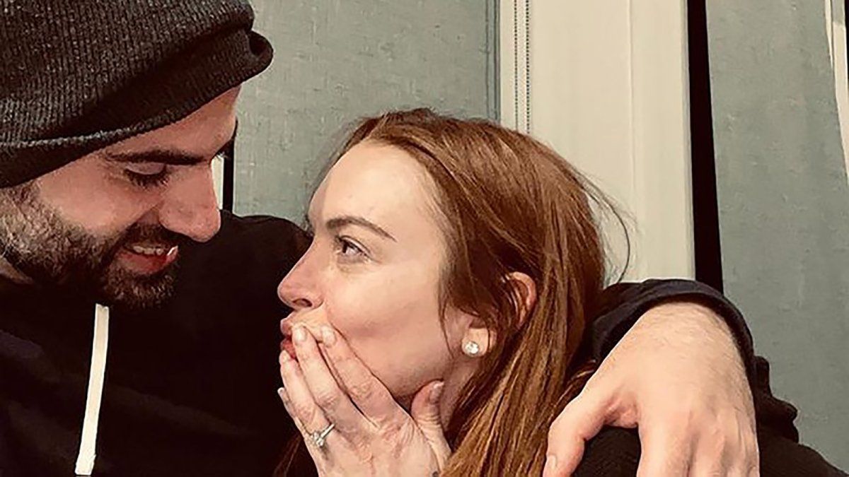 Lindsay Lohan se comprometió con su pareja Bader Shammas