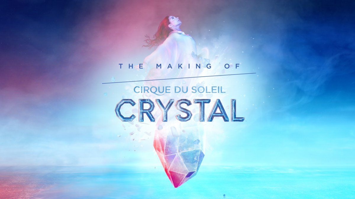 Crystal invita a suspender la realidad y a deslizarse hacia un mundo lleno de colores que salta a la vida con asombrosas proyecciones visuales y una banda sonora que combina a la perfección la música popular con el sonido característico de Cirque du Soleil.