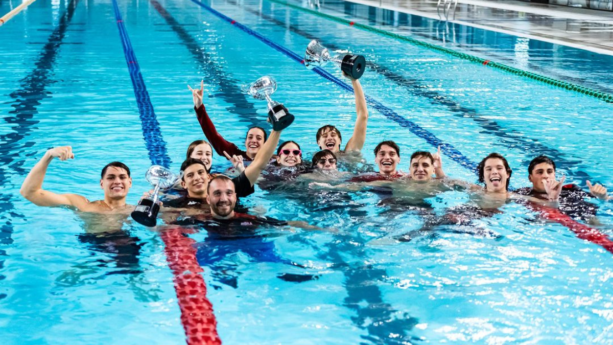 El Club Atlético Unión alcanzó el segundo lugar en el Campeonato Argentino Absoluto de Natación.