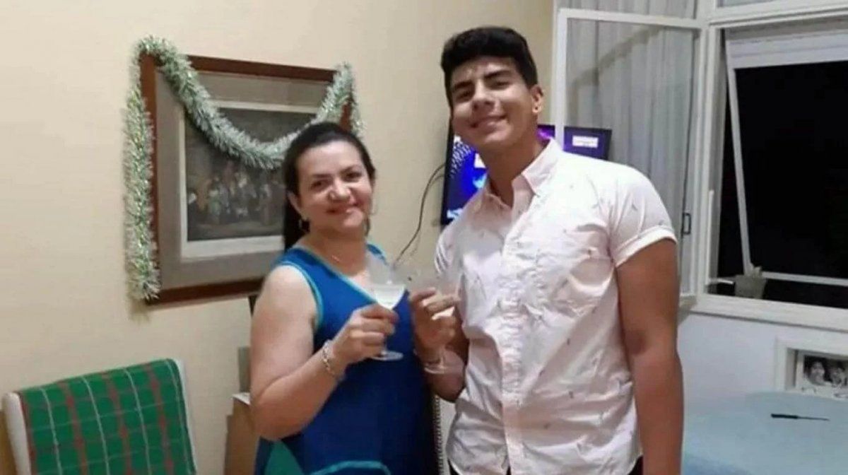 Graciela Sosa junto a Fernando