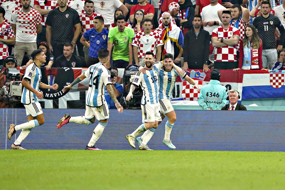 Lionel Messi y Julián Álvarez son los goleadores de la Selección Argentina en el Mundial Qatar 2022.