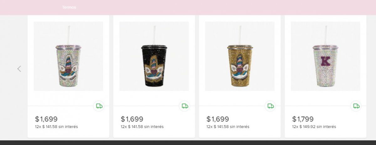 Karla Díaz vende vasos de casi dos mil pesos.