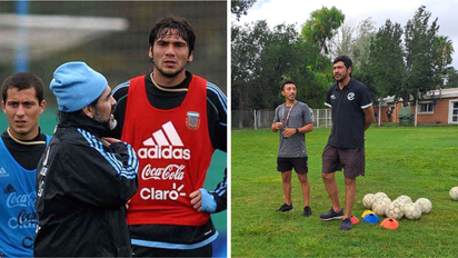 Jugó en Unión, lo dirigió Diego Maradona y ahora fundó un club de futbol en la ciudad de San Lorenzo