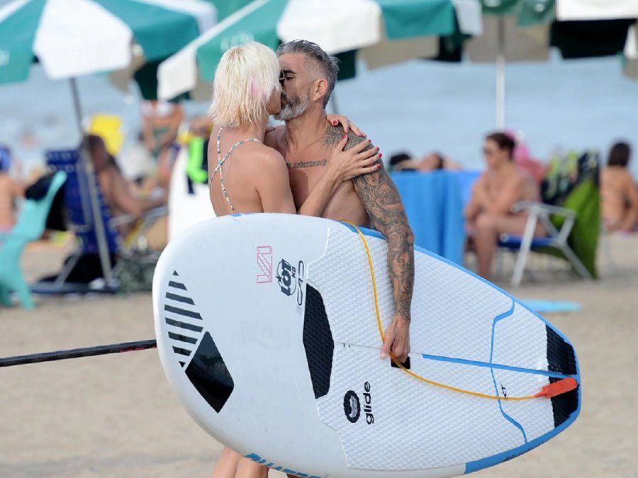 Ingrid Grudke disfruta de su romance con Martín Colantonio.