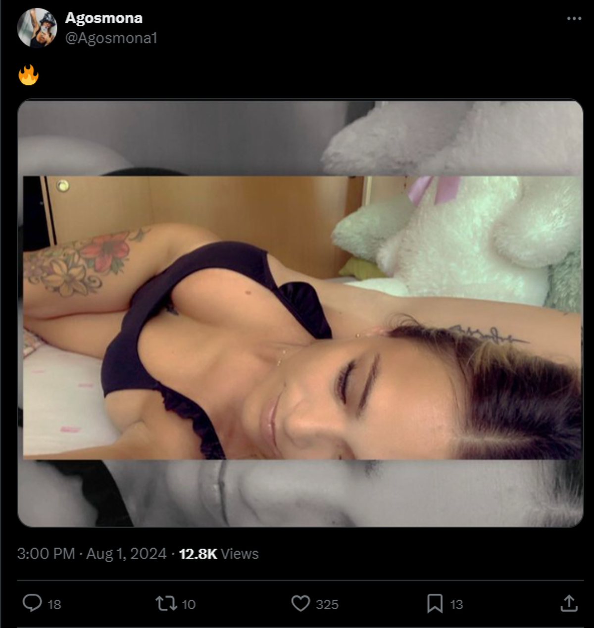 Agostina tienta a sus seguidores con fotos muy sugerentes. Agostina tienta a sus seguidores con fotos muy sugerentes.