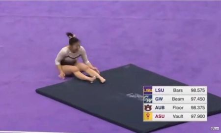 Horror en una competencia de gimnasia artística: le salió mal el truco, se rompió ambas piernas y anunció su retiro