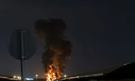 El incidente solo causó daños materiales, sin heridos. El incidente solo causó daños materiales, sin heridos.