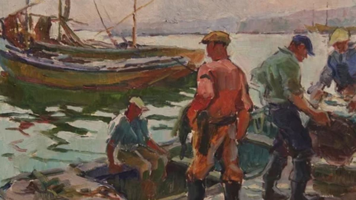 Una de las pinturas del reconocido pintor “Cleto Ciocchini”.Fotografía: Agencia Noticias Argentinas/ redes. Una de las pinturas del reconocido pintor “Cleto Ciocchini”.Fotografía: Agencia Noticias Argentinas/ redes.
