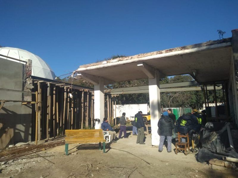 La obra del Code paralizada: ahora la empresa despidió a diez trabajadores