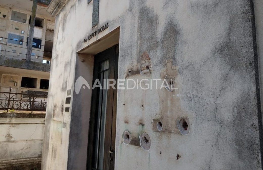 Cementerio Municipal: los ladrones no respetan ni las placas de los muertos