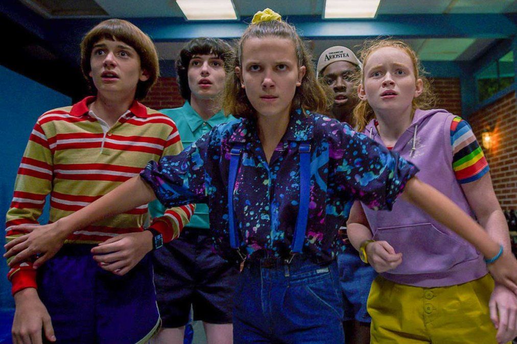 "Stranger Things", la serie multipremiada de Netflix.