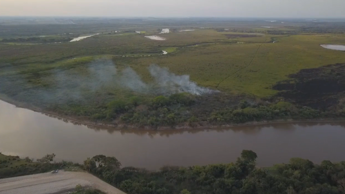 Tras el incendio, se vieron afectadas 300 hectáreas de la reserva. Tras el incendio, se vieron afectadas 300 hectáreas de la reserva.