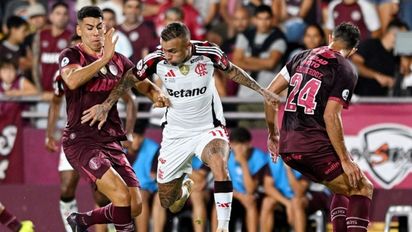 A qué hora juegan Lanús vs. Flamengo, por la final de la Recopa Sudamericana