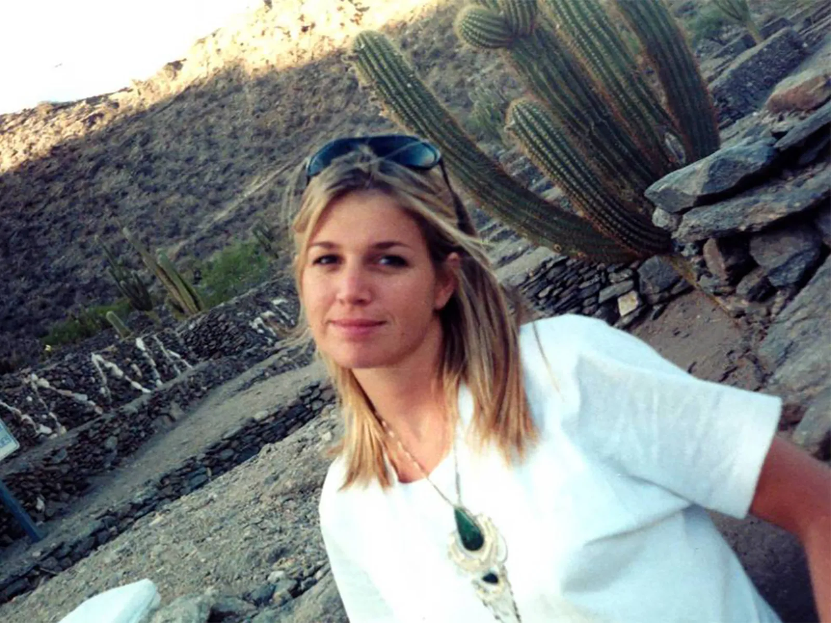 Máxima Zorreguieta en su juventud.
