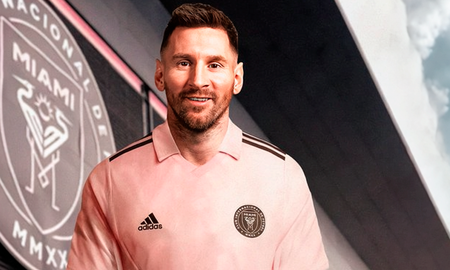 Se filtró la camiseta de usará Lionel Messi en el Inter de Miami: insólita. Se filtró la camiseta de usará Lionel Messi en el Inter de Miami: insólita.