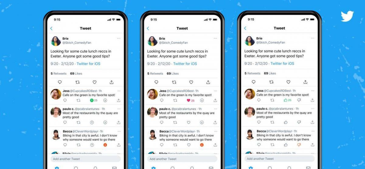 Cómo funcionan los nuevos botones de Twitter.